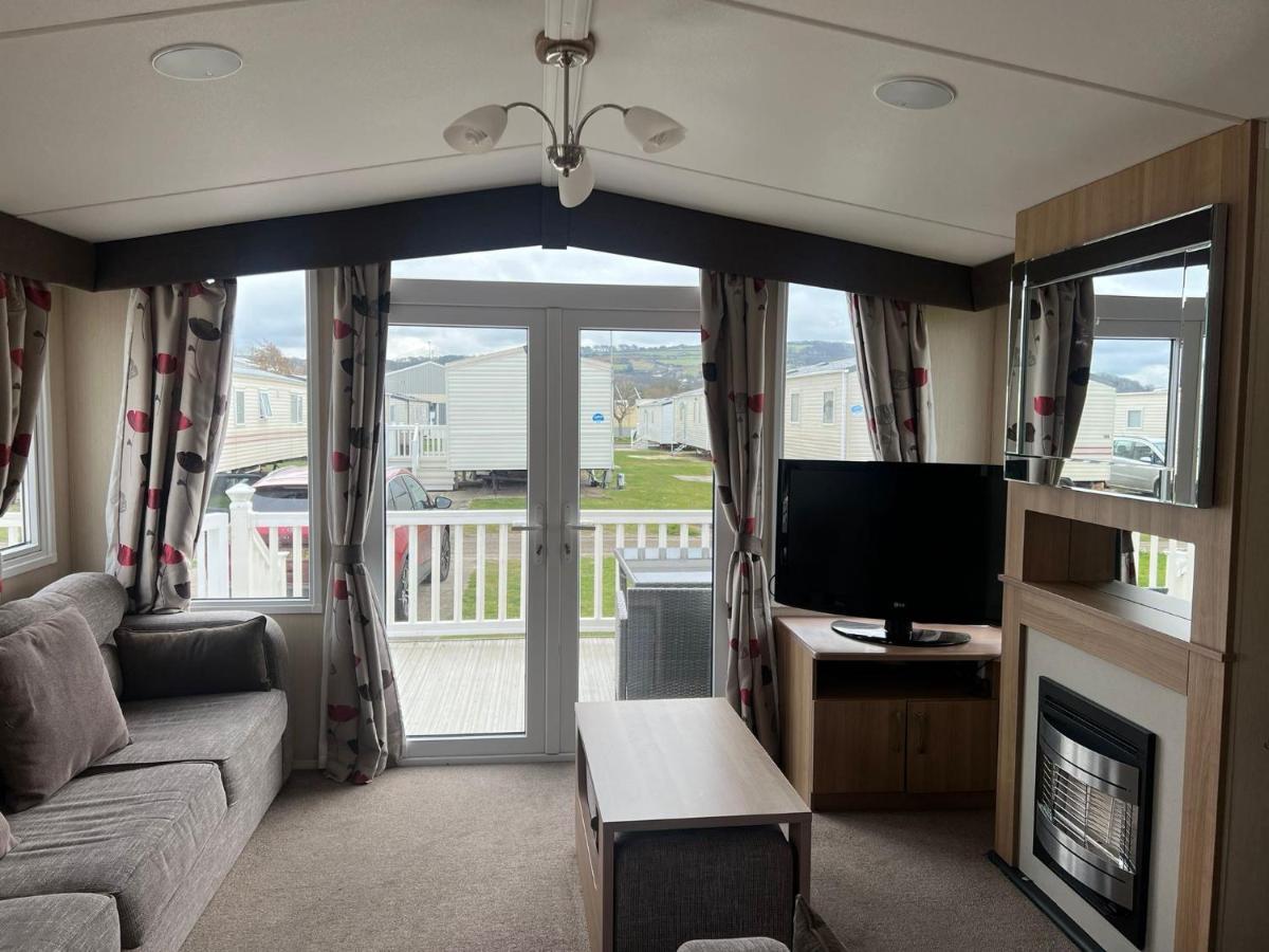 3 Bed Platinum Caravan Presthaven Sands Prestatyn Buitenkant foto